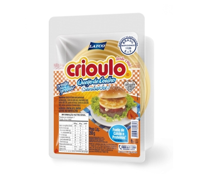 Q COALHO SANDUICHE 200 GR CRIOULO CXC/20