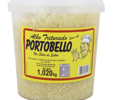ALHO TRITURADO 1,02 KG  PORTOBELLO